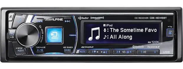 Alpine CDE-HD149BT Single-Din Bluetooth Car Stereo