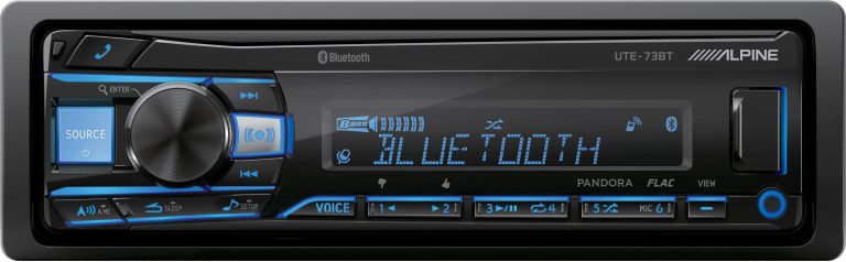 Alpine UTE-73BT Single DIN Head Unit