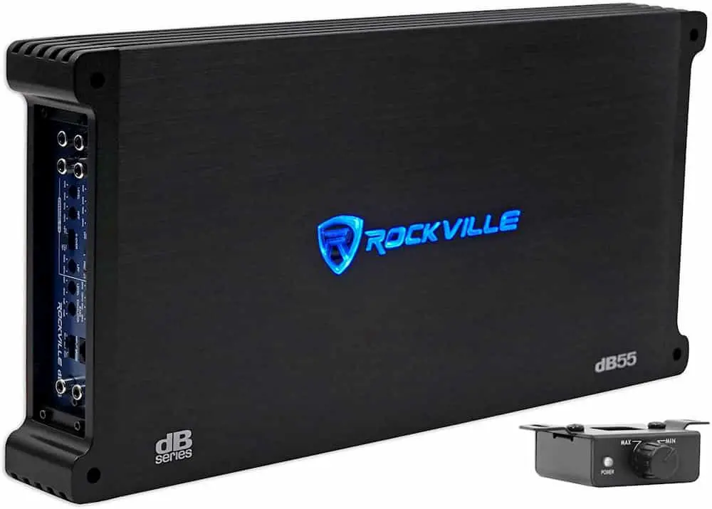 Rockville dB55 4000 Watt RMS 5 Channel Amplifier Car