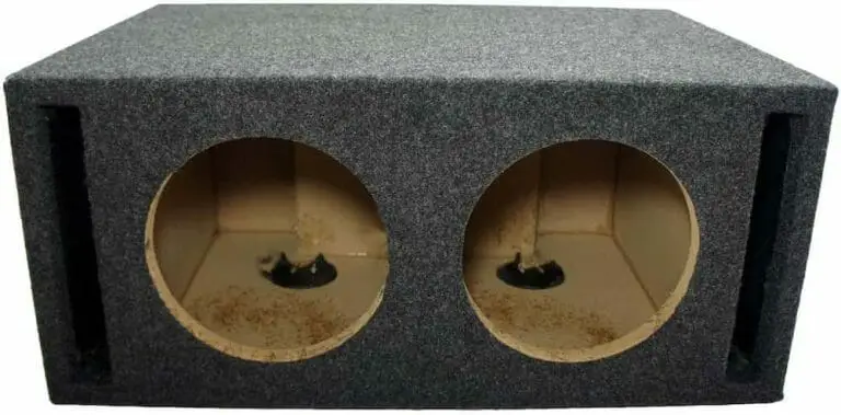 American Sound Connection Dual 8-Inch SPL Bass Subwoofer Labyrinth Vent Sub Box